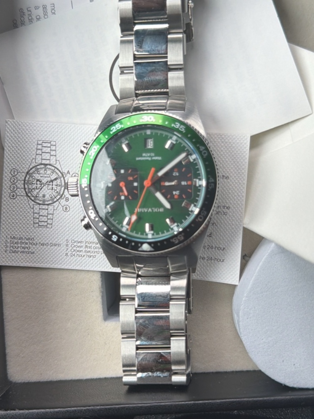 Bolvaint The Balmat Vert in Black and Green